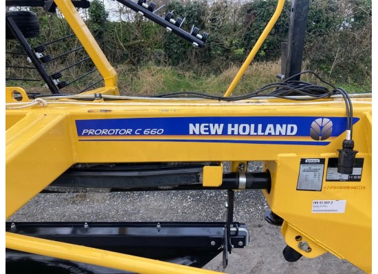 New Holland pro rotor c660 rake