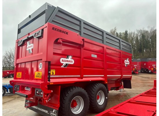 Redrock 22ft silage trailer