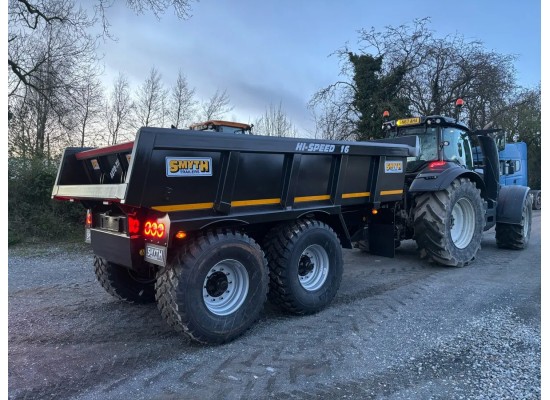 Smyth 16 ton dump trailer