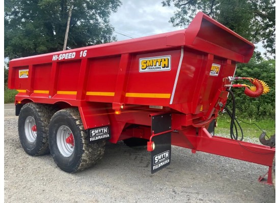 Smyth 16 ton dump trailer