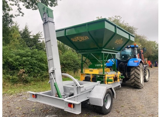 Superior super 16 grain roller