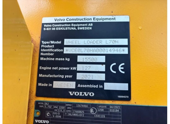 Volvo L70 H